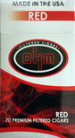 Ohm Little Cigars Red 100 Box