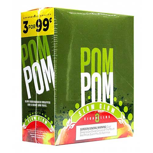 Pom Pom Cigarillos Slow Glow 15ct