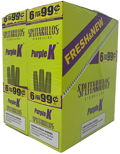 Splitarillos Cigarillos Purple K 30ct