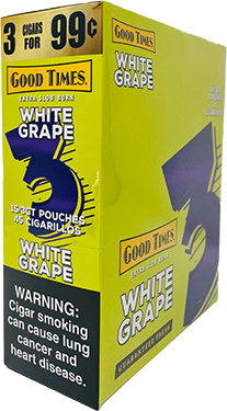 Good Times Cigarillos White Grape 15ct