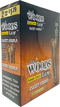 Good Times Sweet Woods Leaf Sweet Aroma 15ct