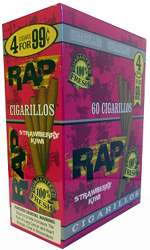 Rap Cigarillos Strawberry Kiwi 15ct Box