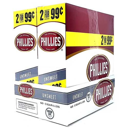 Phillies Cigarillos Unsweet 30ct