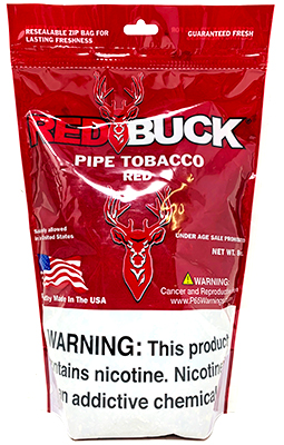 Red Buck Pipe Tobacco Regular 8oz Bag