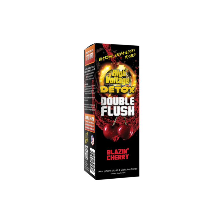 High Voltage Double Flush Detox Drink - 16OZ - Blazn' Cherry New