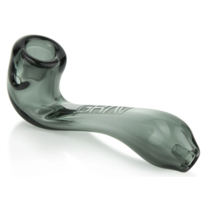 Grav? - Mini Classic Sherlock Hand Pipe - Smoke Grey New